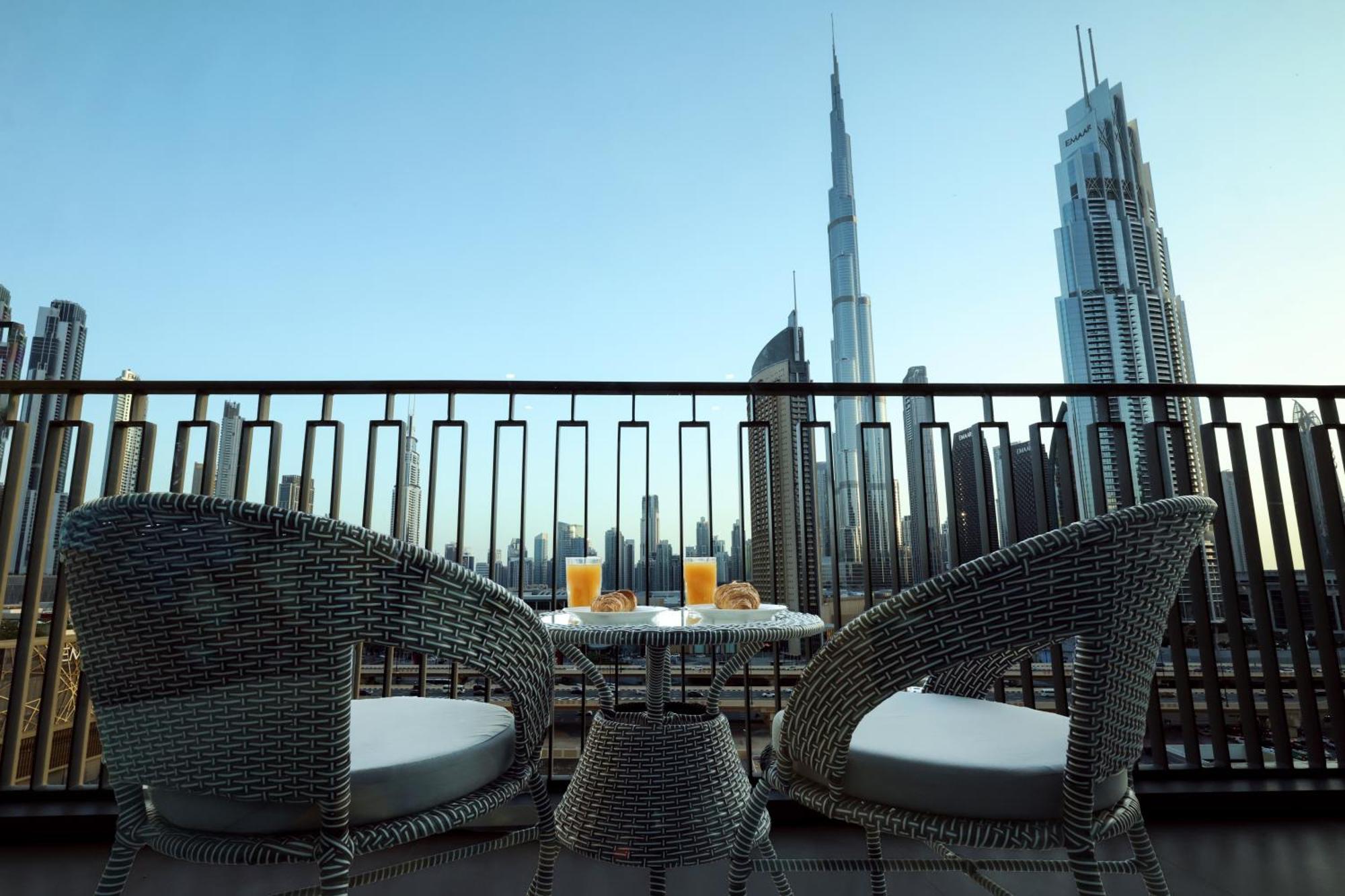 Apartamento Stunning Burj View Dubai Mall Access Infinity Pool Exterior foto